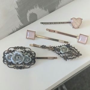 Assorted hair barrettes